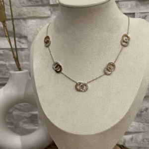 Collier Double Halo