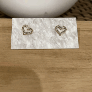 Boucle d'oreille cœur