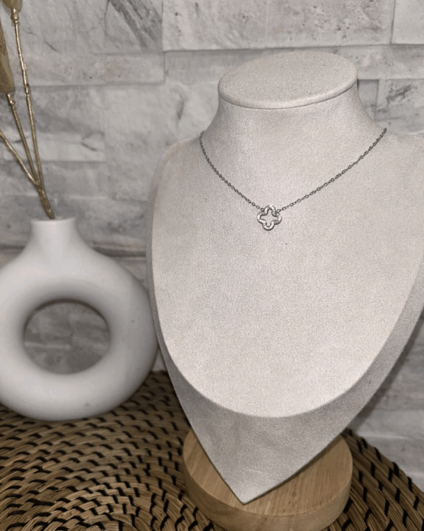 Collier Trèfle - Argenté