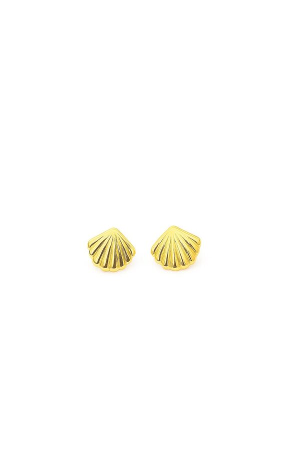 Boucles d’oreilles Coquillage Doré