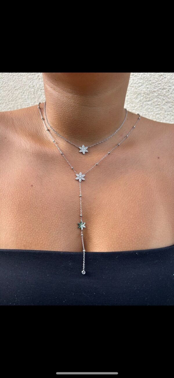 Collier long Y étoiles – Image 3