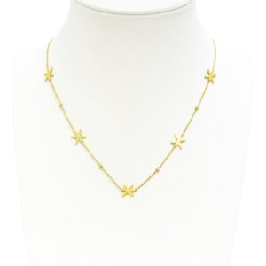 Collier multicharme étoiles de mer